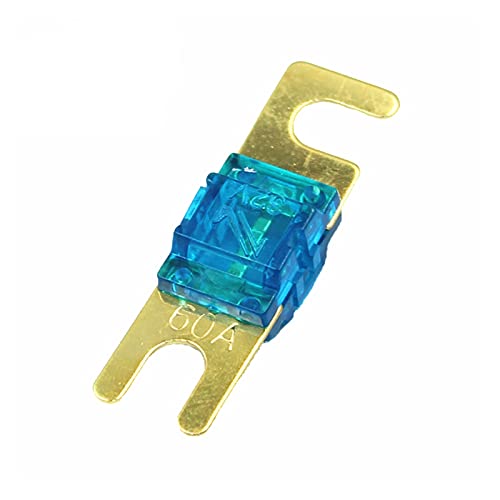 Fusible AFS mini de coche 150A chapado oro para protección de audio estéreo 4