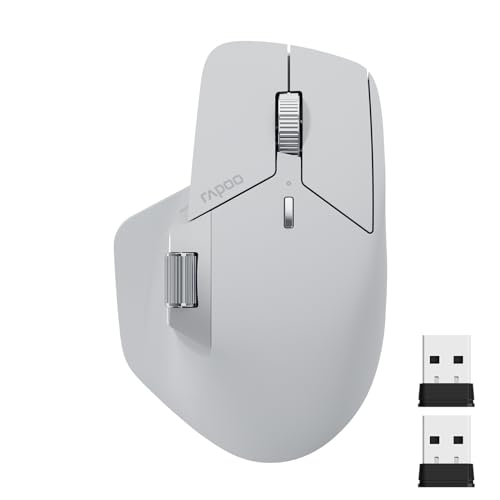 Rapoo MT760 Wireless Mouse: 4-Device BT 5.0/2.4G