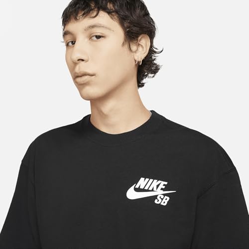 Nike SB Logo Tee, black/white3