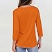 Witch Costume Women Pumpkin 3/4 Sleeve Fashion 2025 Halloween Shirt Women 2025 Fall 'S Tops 3/4 Sleeve Crewneck Pumpkin Tees Womens T Shirts Casual Length Tunic Tops To Wear With Leggings Red Xl