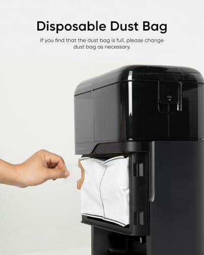 eufy Replacement Dust Bags for Robot Vacuum Omni C20, Detachable, Large Capacity, 6-Pack Included