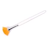 Appearus Taklon Fan Mask Brush Acid Applicator for Glycolic Peel/Masques (Medium)