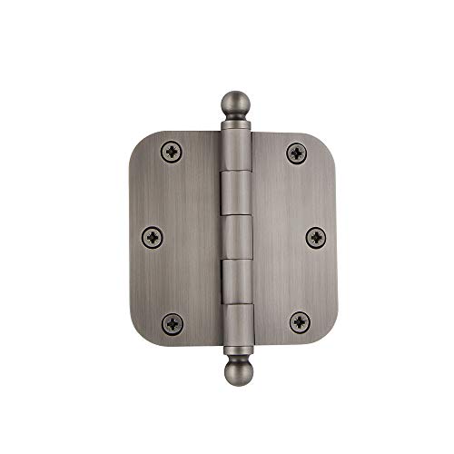 Image of Nostalgic Warehouse Ball-Tip Residential Door Hinge with Radius Corner