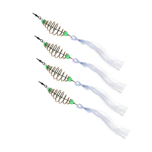 Mipcase Outdoor Supply 4pcs Fishing Net Portable Fishing Trap Wear-Resistant Fish Trap for Professional Fishing