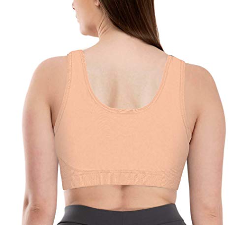 Image of Women's /Girl's Everyday Sports Air Bra Non-Padded, Non-Wired Molded Sport Bra