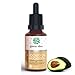 Produktbild Green Idea, BIO 100% Avocadoöl Vegan | Avocadoöl kaltgepresst BIO für Haut, Haare und Gesicht | Natrue Certificate | Glas-Flasche | Natrue Certificate, 25 ml