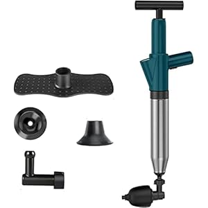 EndyAk hogedruk luchtafvoerblaster: krachtige handmatige pneumatische bagger voor verstopte leidingen