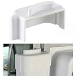 Dreyoo Refrigerator Door Flipper Compatible with Samsung, Fridge Replacement Parts with Adhesive, French Door Mullion Flap Repair Part White Compatible with Samsung RF28HDEDBSR