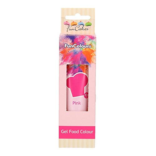 FunCakes Edible FunColours Gel - Pink