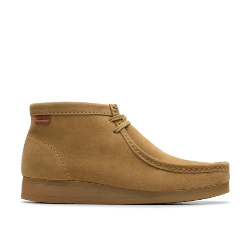 Clarks Clarks Men Wallaston Boot Dark Sand Suede 10.5 Medium