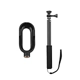 jbl go2 caracteristicas Adaptador multifuncional: diseñado con adaptador de rosca de 1/4 pulgadas que puedes conectar fácilmente la cámara con palo selfie, trípode y otras abrazaderas