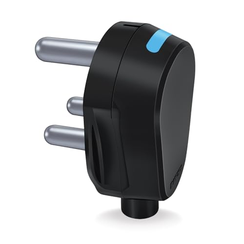Image of Anchor by Panasonic Plug Top 6A, 3 Pin, ISI Certified with LED Indicator, Ideal for Daily Use Appliances - Black (Pack of 4)