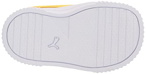 PUMA Baby Girl's Peanuts Carina AC (Toddler) Puma White/Maize 4 Toddler M