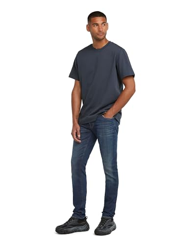 Image of G-STAR RAW Men's Defend Super Slim-Fit Jean in Slander Grey Superstretch