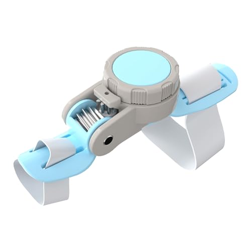 IzyLuckii Adjustable Bunion Corrector for Women/Men, Dual-Direction Knob Steel-Reinforced Big Toe Spacers, Orthopedic Splint for Hallux Valgus, Hammer Toe & Foot Pain Relief