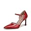 Crimson Red Leather