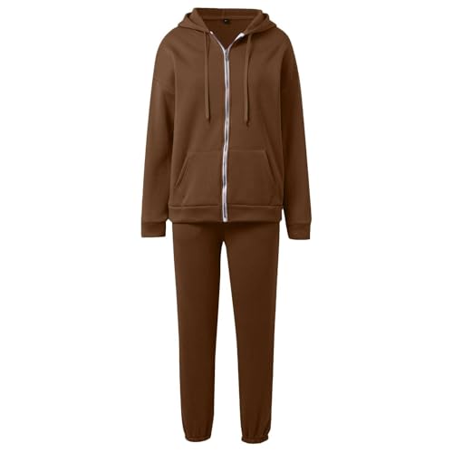 Sweatsuits for Women Zip Up Hoodies and Drawstring Sweatpants 2