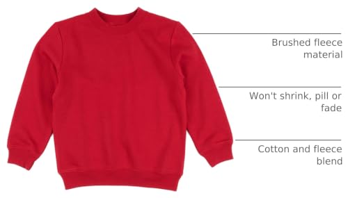 Image of Leveret Long Sleeve Sweatshirt Boys Girls Kids & Toddler Soft & Durable Boy's & Girl's Clothes (Size 2-14 Years)