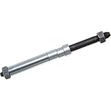 Motorrad Achse Komplett hinten Gussrad 12x180mm schwarz/silber
