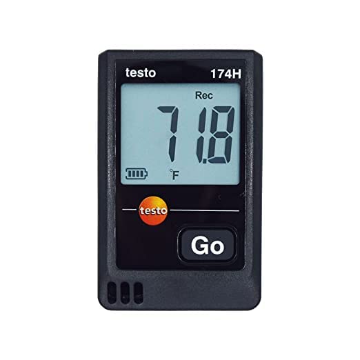 Testo 174 H data logger(20°C to 70°C), data logger temperature