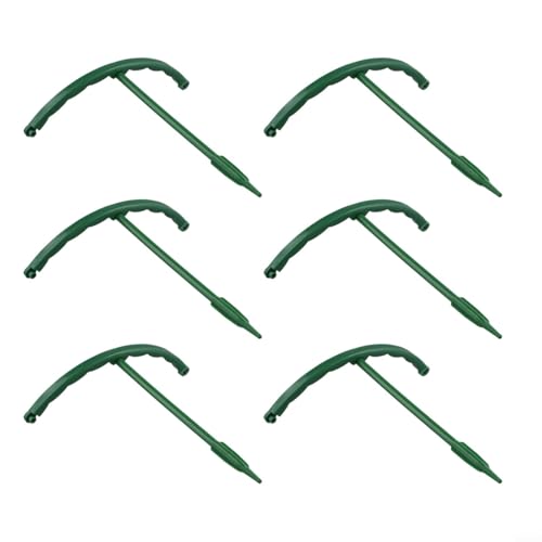 Gartenstecker aus Kunststoff, 6 Stück, zuverlässige Stützlösung für...