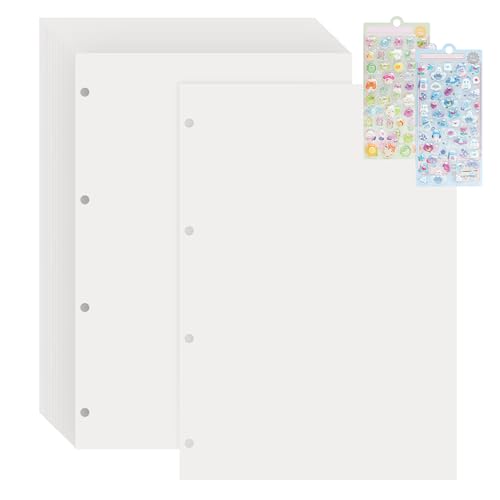 MORISHOP �������V�[�g�V�[���䎆 �������ʔ����� �V�� A4 A5 A6���ʔ����i�y�����j�^�C�v ���ݖ�0.125mm �V�[���E���x���̎��W�� �Z�p���[�^�[ (�z���C�g, A4)