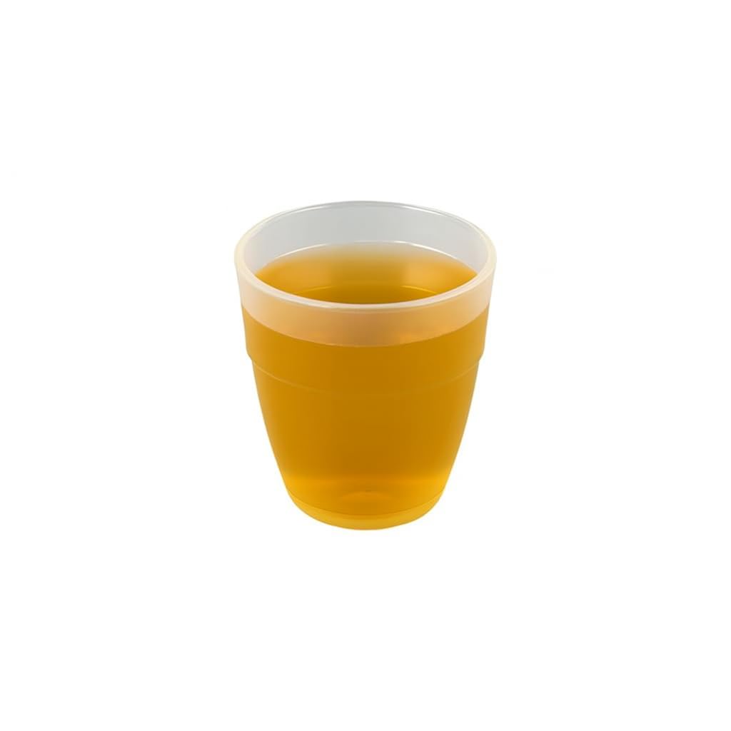 PacknWood Reppoly Vaso PP Reutilizable Apilable Transparente 88ml - 72 Uds | 5.5x3.5x6 cm, Hostelería Catering Eventos, Ref 294GIGPP80