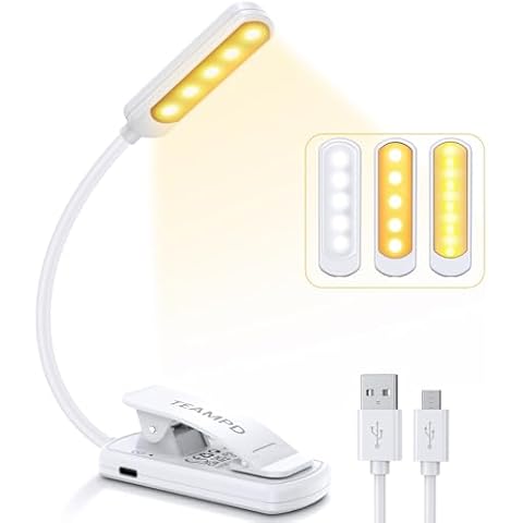 TEAMPD Lampe de Lecture USB Cover