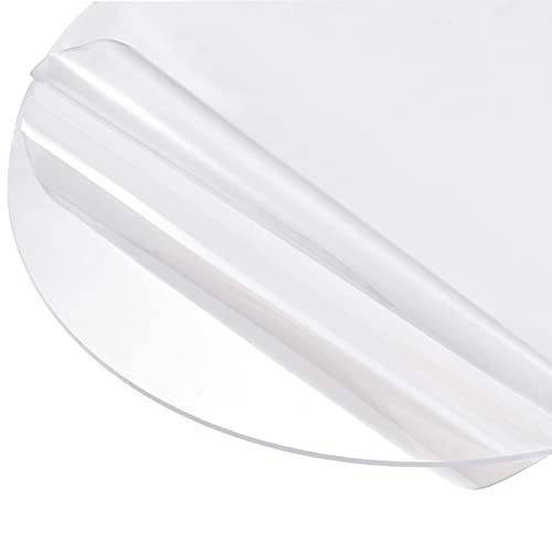 Image of DMiotech 10 inch Diameter 1.5mm Thick Acrylic Sheet Circle Round Disc PMMA Acrylic Board for Craft DIY Display Project Sign Blank Clear
