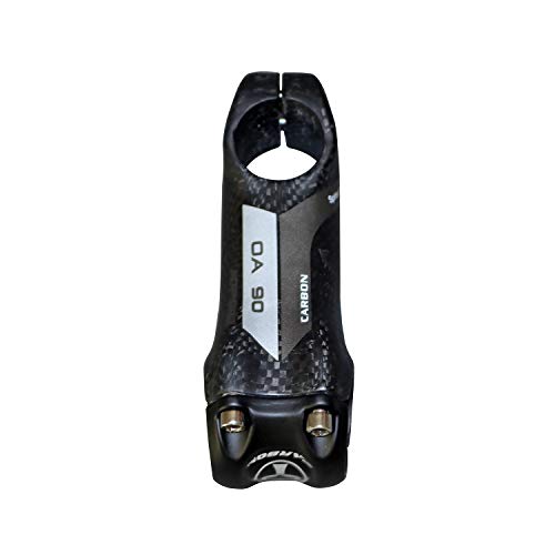 Flyan 31.8 Stem - Carbon Stem Bicycle Stem Carbon Fiber Handlebar Stem 31.8×80 Mm Road Bike Stem Mtb Stem Black Matte 6 Degrees Stems - 1 Pcs #TOP3