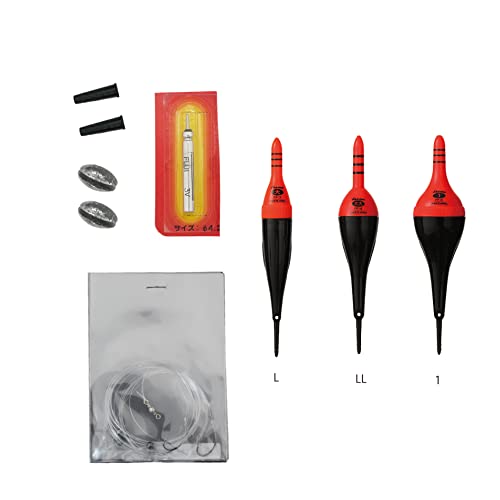 冨士灯器(Fuji-Toki) 爆釣! セイゴセット タイプ1号 超高輝度赤色LED電気ウキ付 日本製 2枚目