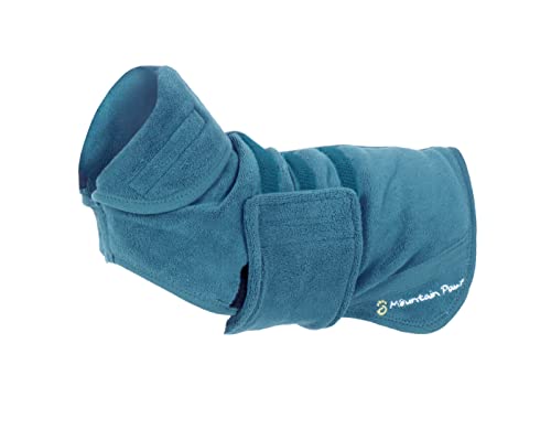 Mountain Paws Dog Drying Robe, Blue, Extra Large - Image 3