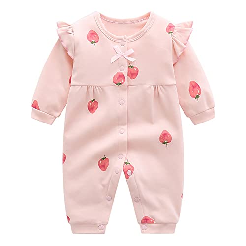 Curipeer Baby Girls Sleeveless Outfits Romper Print Cartoon Baby Summer Jumpsuit2