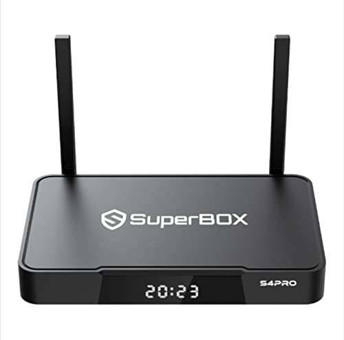 S4 Pro Smart Tv Box New 2023 (2Gb+32Gb) With Voice Remote, 2 Hdmi, Power Supply, Mini Keyboard, Extra Hdmi And Usb Flash Drive 64G (Easy Instructions) #TOP2