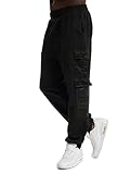 Dangerous DNGRS Hosen Herren Jogginghosen Schwarz S