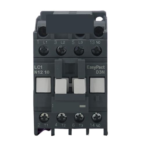 Contacteur tripolaire AC LC1N1210M7N 12A 220V avec contact auxiliaire 1NO