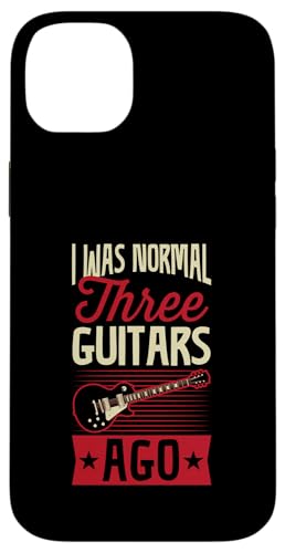 I Was Normal Three Guitars Ago �M�^�[�R���N�^�[�W���[�N �X�}�z�P�[�X iPhone 14 Plus �p
