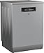 Beko BDFN36541XP Geschirrspüler 60 cm, freistehend und unterbaufähig, für 15 Maßgedecke, 6 Programme, 6 Zusatzfunktionen, 3 Spülebenen, PowerIntense, SilentWash, SelfDry, Edelstahl