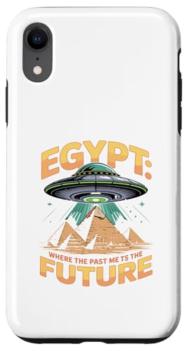 Egipto Donde el Pasado se Encuentra con Las futuras pirámides ovni Carcasa para iPhone XR