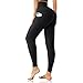 Desol Damen hohe Taille Sporthose, Leggings für Damen mit Handytasche, YogahoseTights Blickdicht für Sport, Freizeit, Fitness