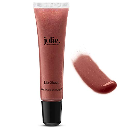 Jolie Super Gloss - Lip Gloss Tube - Ultra Brilliant Non-Sticky Formula (Super Copper)