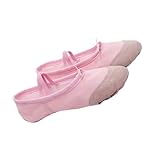 Zapatillas de ballet para niñas: diseño antideslizante, no hay que preocuparse de que se salgan, ideales para la danza