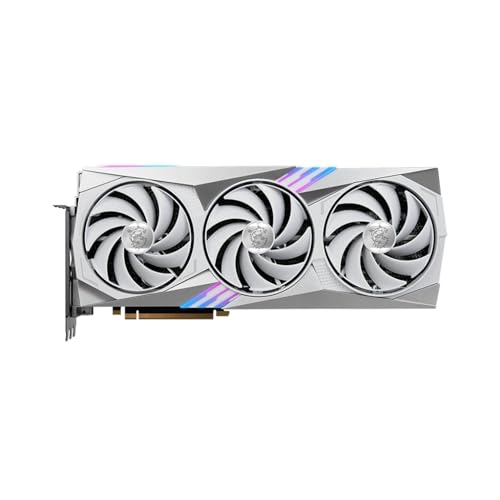 Image of MSI GeForce RTX 4070 Ti Gaming X Trio White 12G GDDR6X VRAM, Tri-Frozr Cooling, 192-bit, 2745 MHz Boost Clock