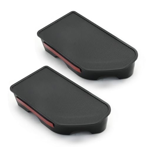 Zreneyfex 2Pcs Bed Rail Stake Pocket Covers Replacement for Chevy