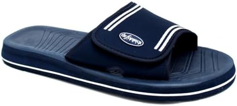 De Fonseca Pantofole Ciabatte Mare Uomo - Mod. AMALFI P M57 Blu O Nero - Foto 9