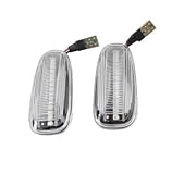 DMLHL Voyant De Rétroviseur Latéral Pour Opel Pour Zafira A 1999-2005 Pour Astra G(Crystal)