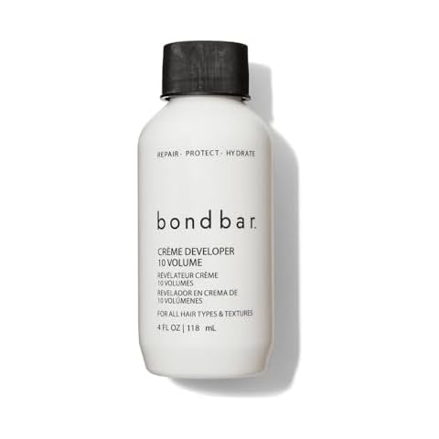 Bondbar 10 Volume Creme Developer, Repairing hair dye for all hair types, Cruelty-Free*, Paraben-Free, & Vegan, 4 Oz Cover