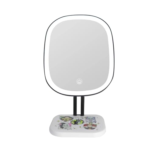 Espejo de tocador de viaje Impressions Vanity Villains con sensor táctil y LED regulable 3