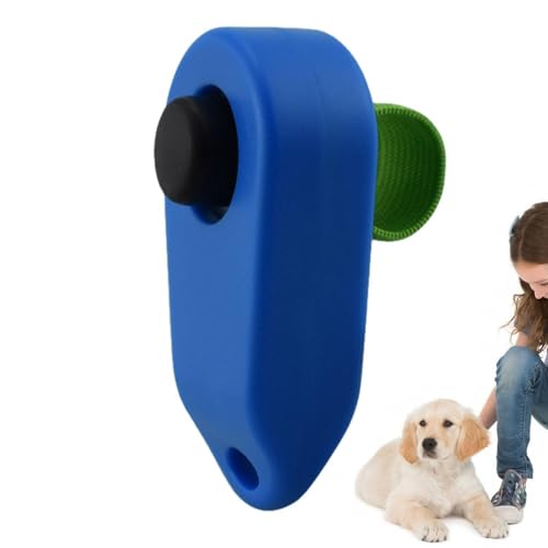 Dog Clicker For Training - Durable Lightweight Easy To Use Pet Traiing Clicker For Dogs Cats Puppies Birds Horses Behavioral Training Positive Reinforcement Obedience Traing Tool Pet Traing Accessorie