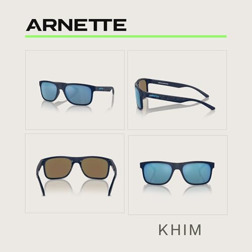 ARNETTE Khim AN4341 Square Sunglasses for Men +BUNDLE with ACCESSORY EYEWEAR KIT3